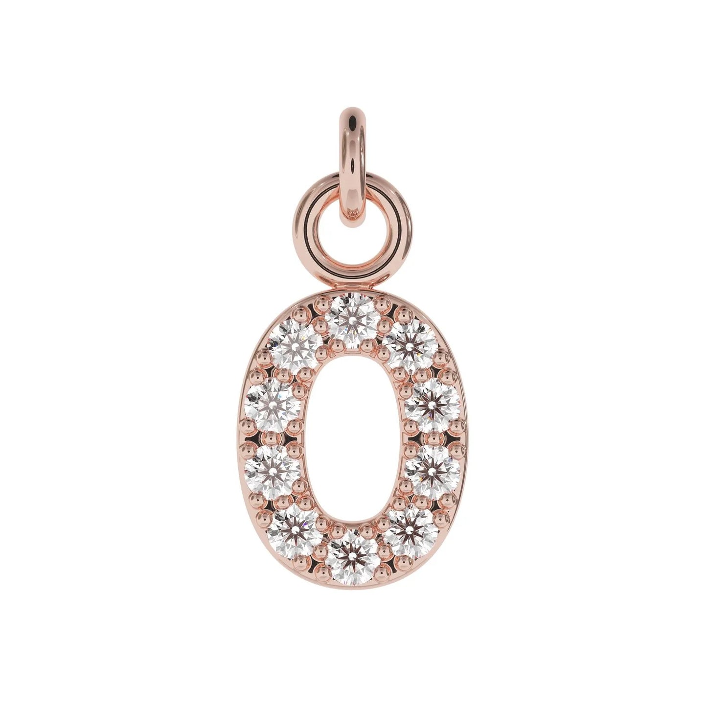Personalised Silver Pendant Small Number