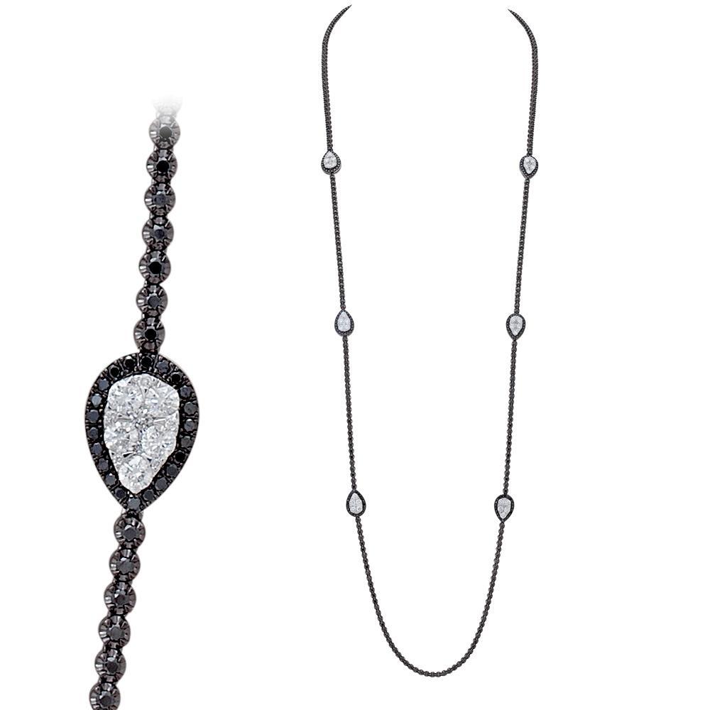 Breathtaking Diamond 18K White Gold Necklace for Her