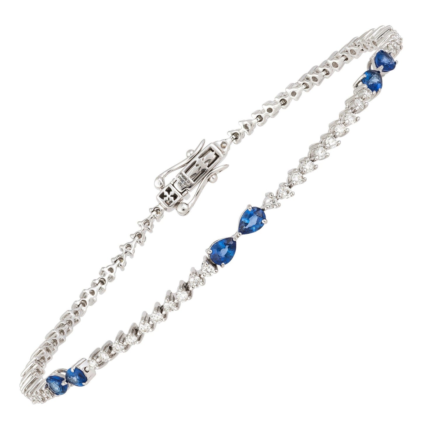 Diamond Tennis BRACELET 18K White Gold