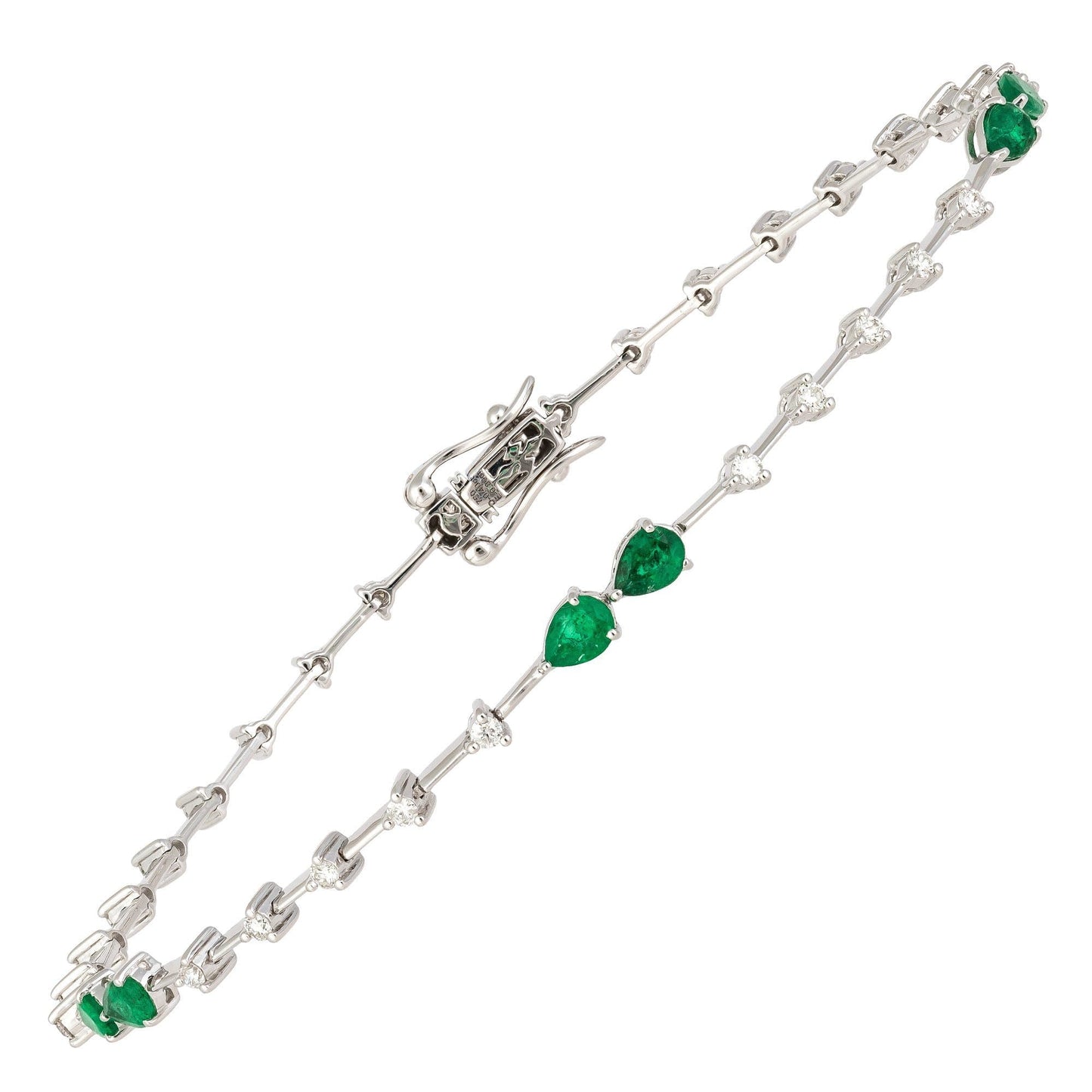Diamond Tennis BRACELET 18K White Gold