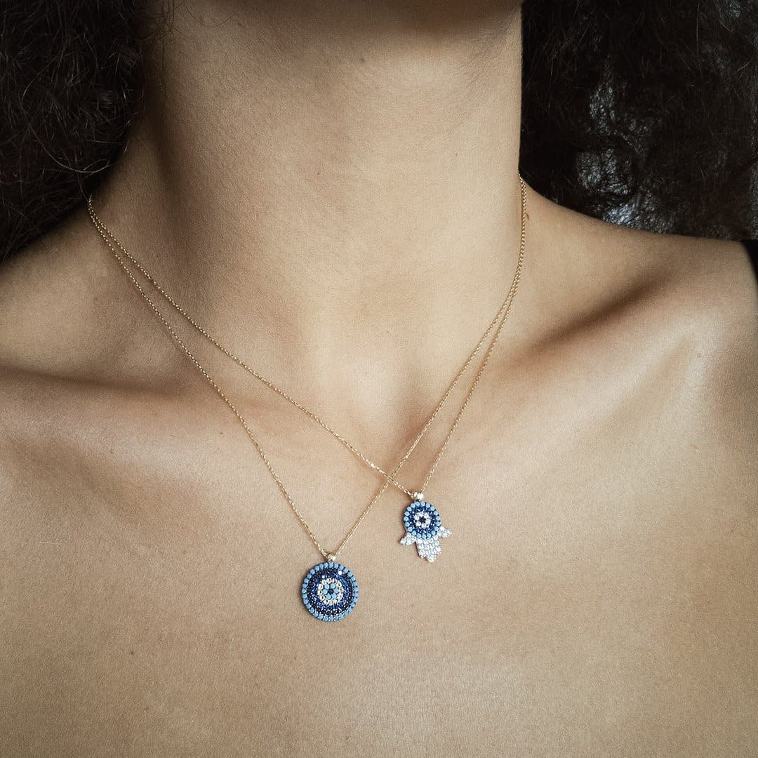 Fatima Gold Necklace - Natkina