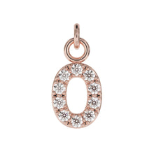 Load image into Gallery viewer, Personalised Silver Pendant Small Number
