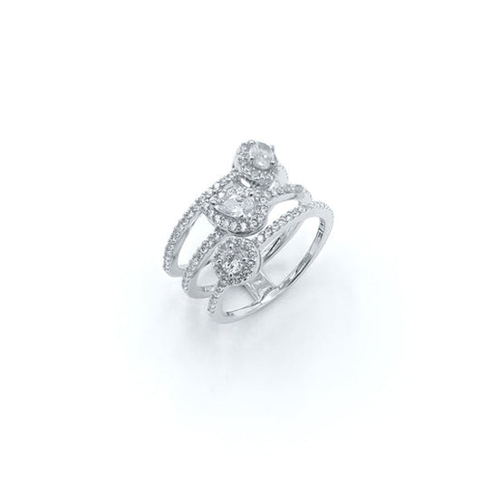 Silver Ring from CHAIN Collection