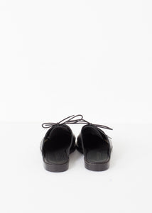 Backless Oxford in Black