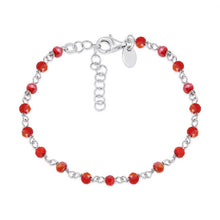 Load image into Gallery viewer, Personalise Your Silver Beads Bracelet
