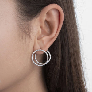 Round Chain Earrings