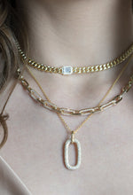 Load image into Gallery viewer, Chain Elegant Silver Necklace
