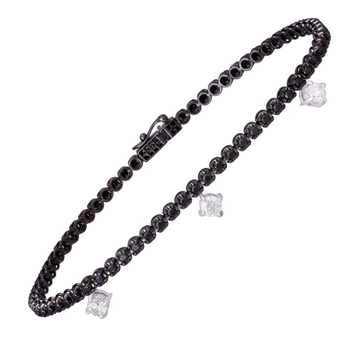 Diamond Tennis BRACELET 18K White Gold