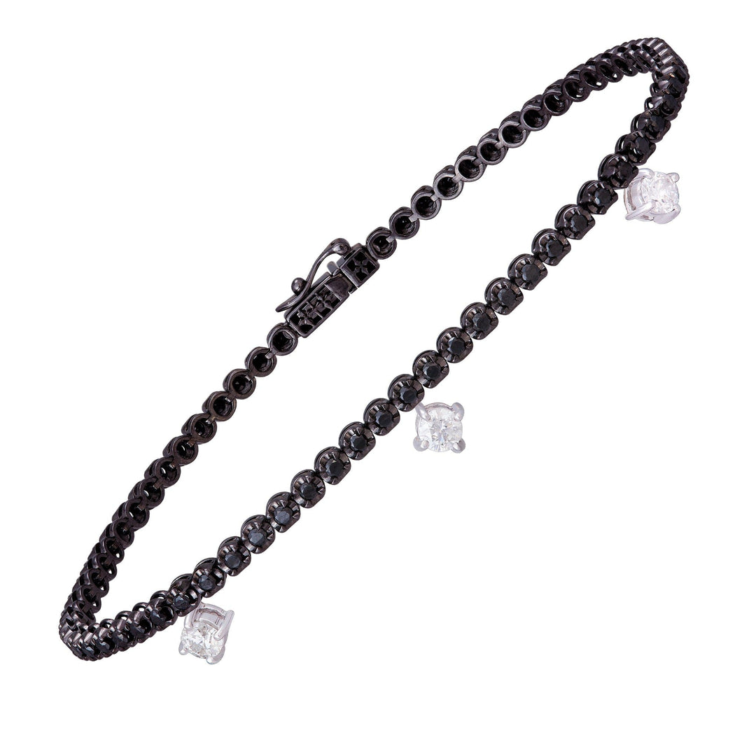 Diamond Tennis BRACELET 18K White Gold