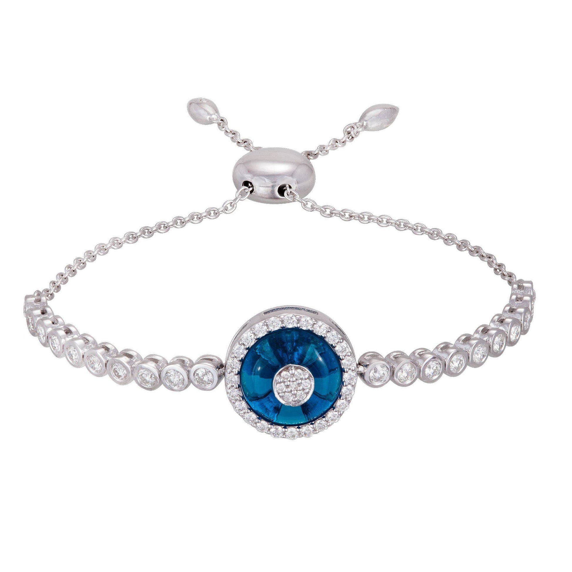 Diamond Tennis BRACELET 18K White Gold