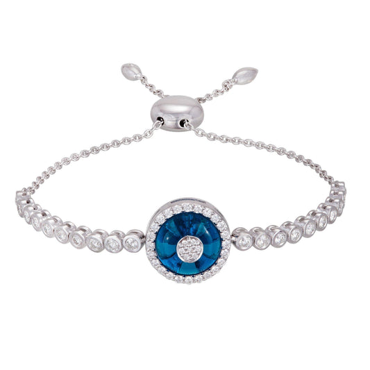 Diamond Tennis BRACELET 18K White Gold