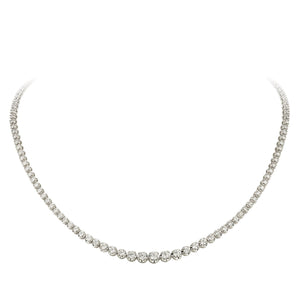 Breathtaking Diamond 18K White Gold Necklace for Her
