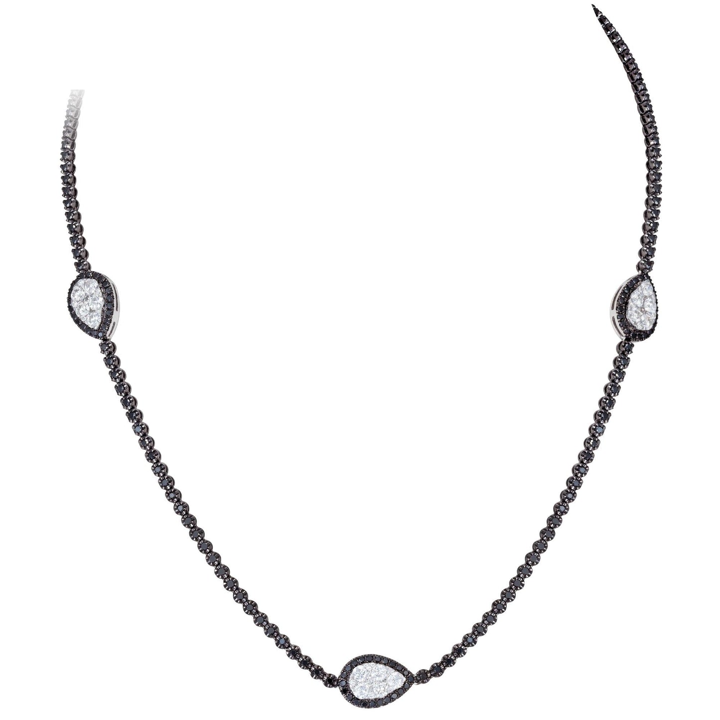 Breathtaking Diamond 18K White Gold Necklace for Her