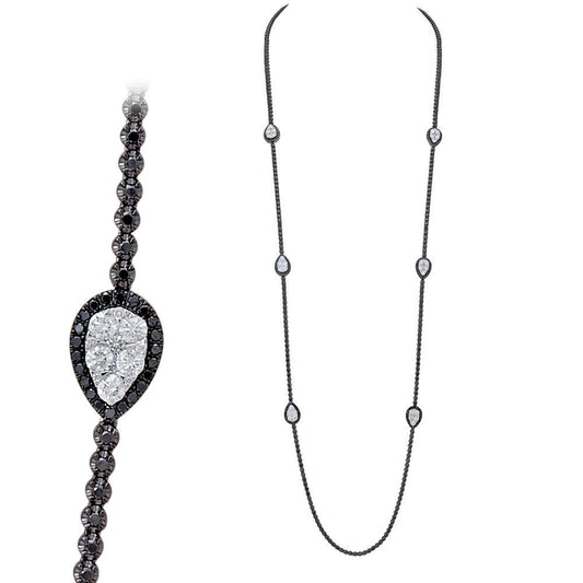 Breathtaking Diamond 18K White Gold Necklace for Her