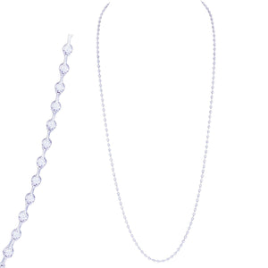 Breathtaking Diamond 18K White Gold Necklace for Her