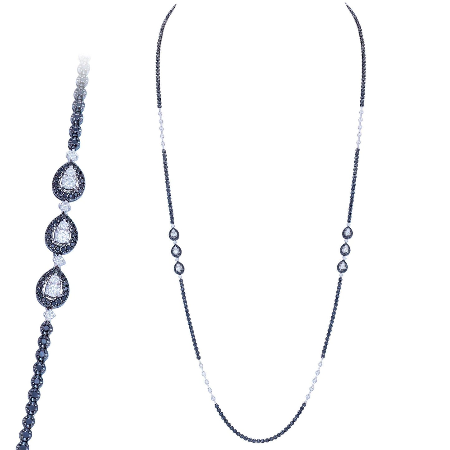 Breathtaking Diamond 18K White Gold Necklace for Her