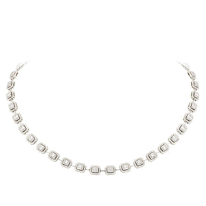 Breathtaking Diamond 18K White Gold Necklace for Her