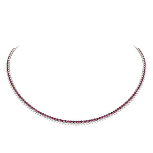 Breathtaking Diamond 18K White Gold Necklace for Her