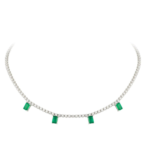 Breathtaking Diamond 18K White Gold Necklace for Her