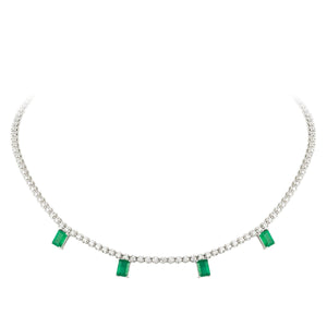 Breathtaking Diamond 18K White Gold Necklace for Her