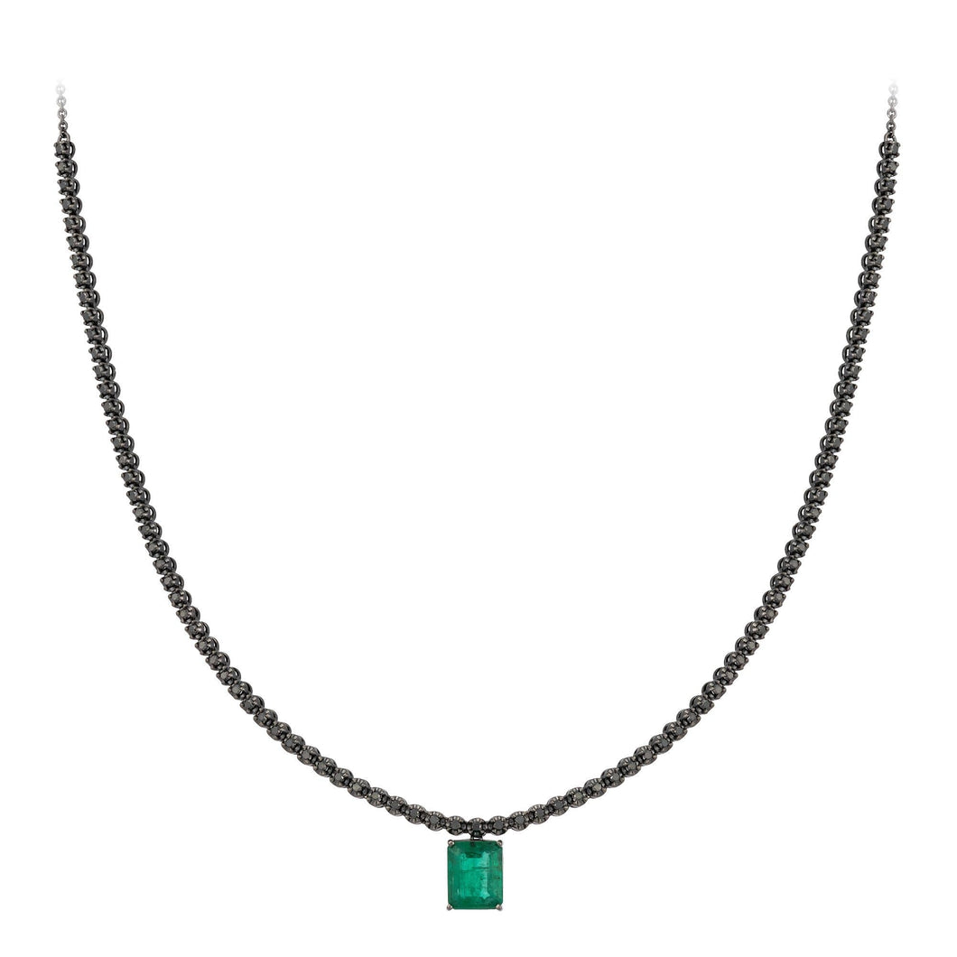 Breathtaking Diamond 18K White Gold Necklace for Her