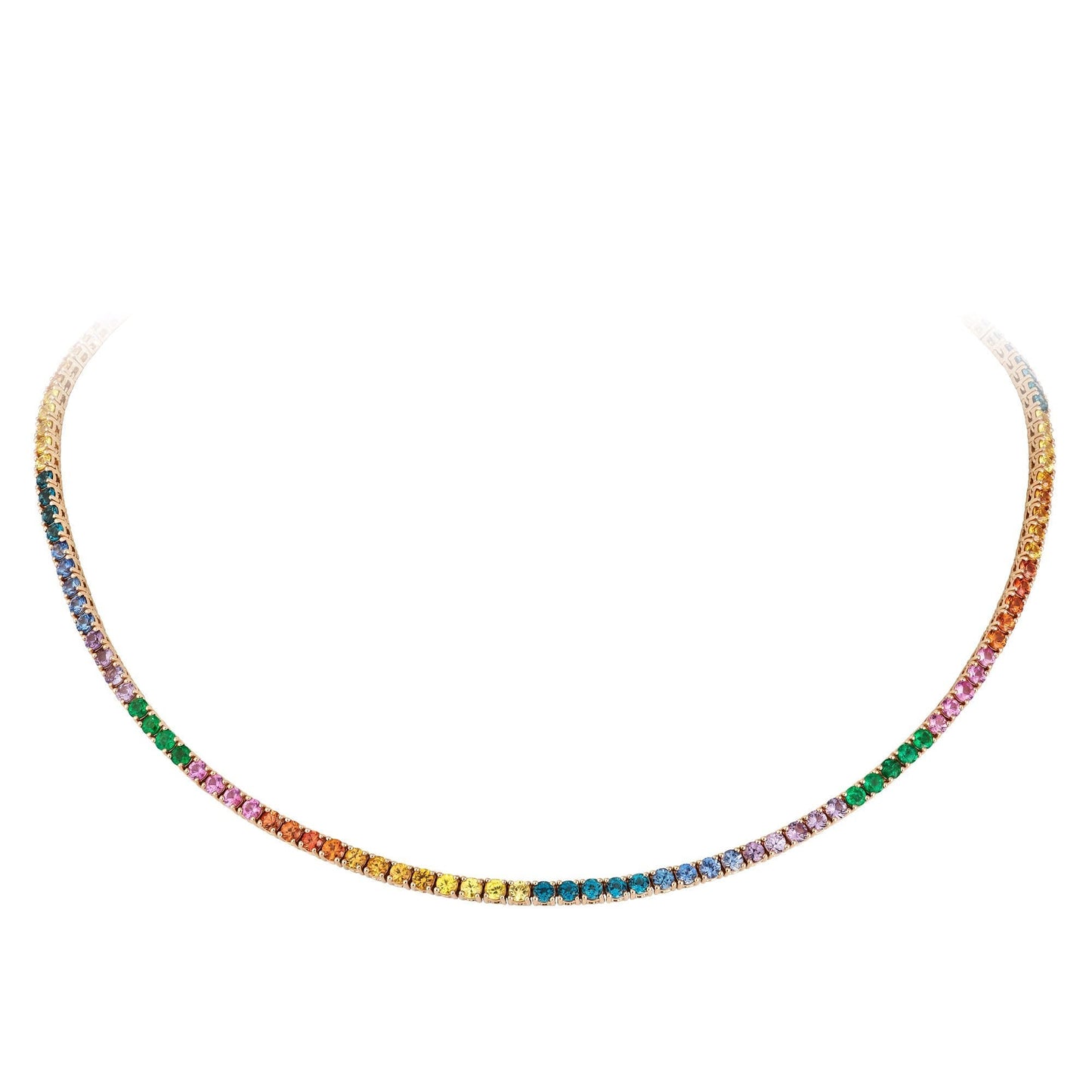 Breathtaking Diamond 18K Rose Gold Necklace for Her