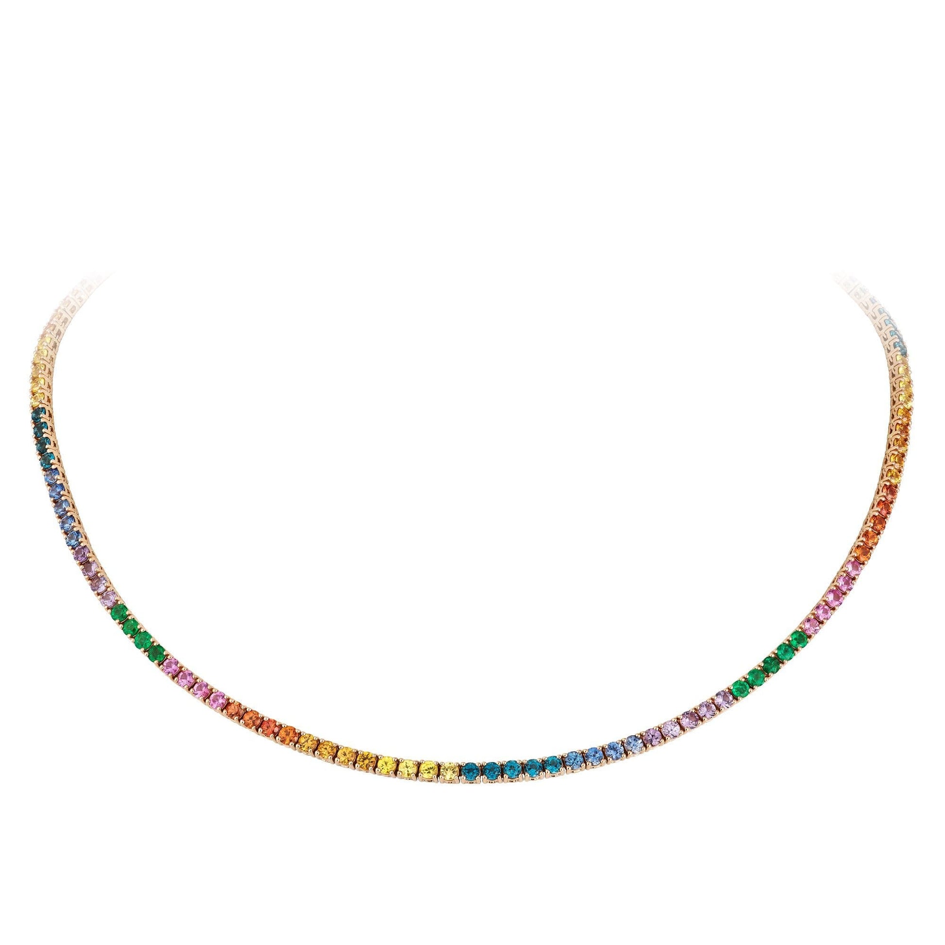 Breathtaking Diamond 18K Rose Gold Necklace for Her