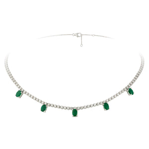 Breathtaking Diamond 18K White Gold Necklace for Her