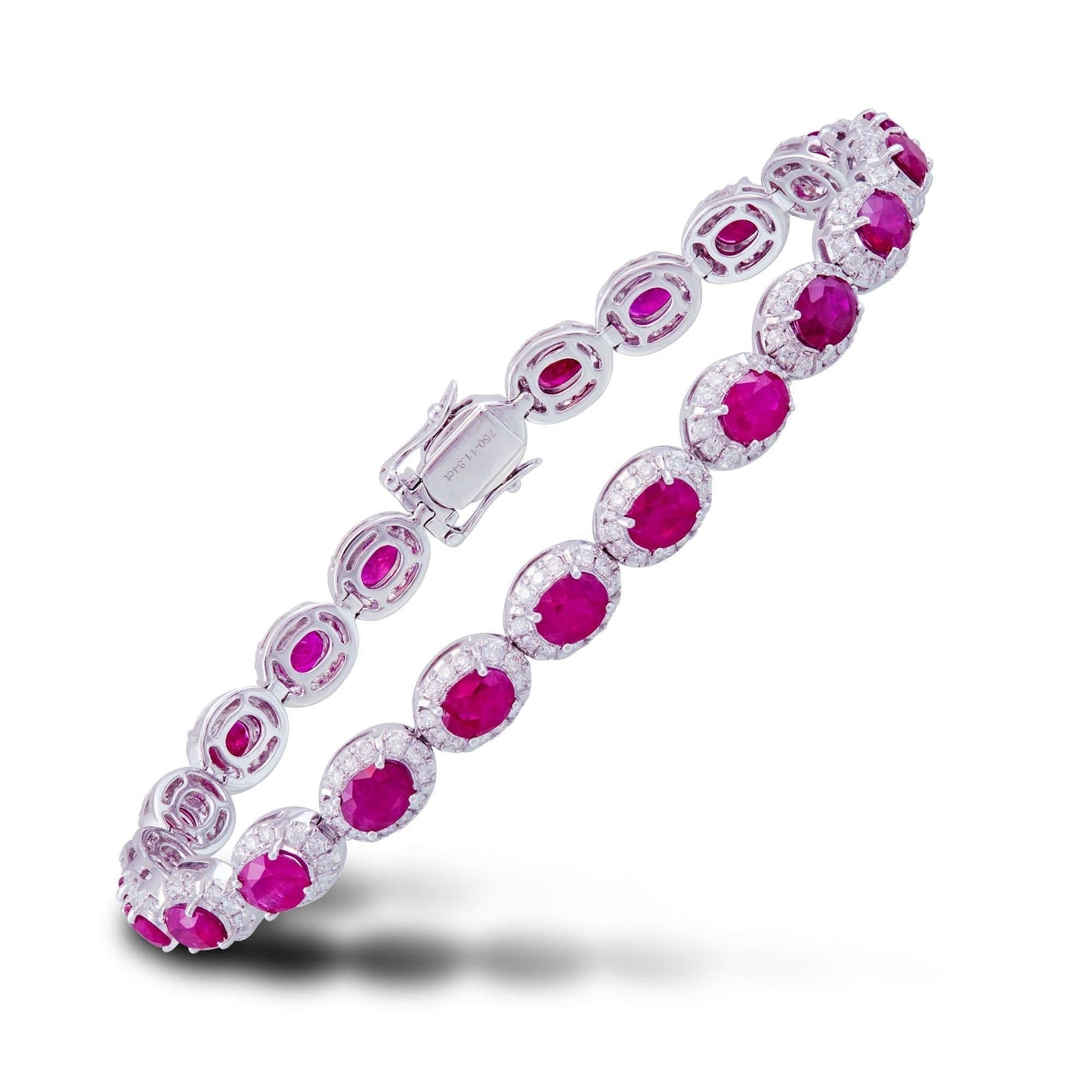 Diamond Tennis BRACELET 18K White Gold