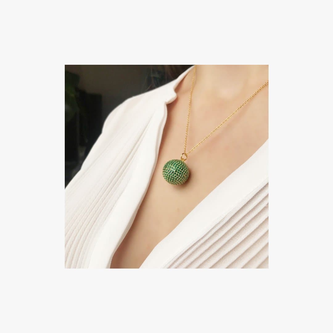 Disco Silver Necklace