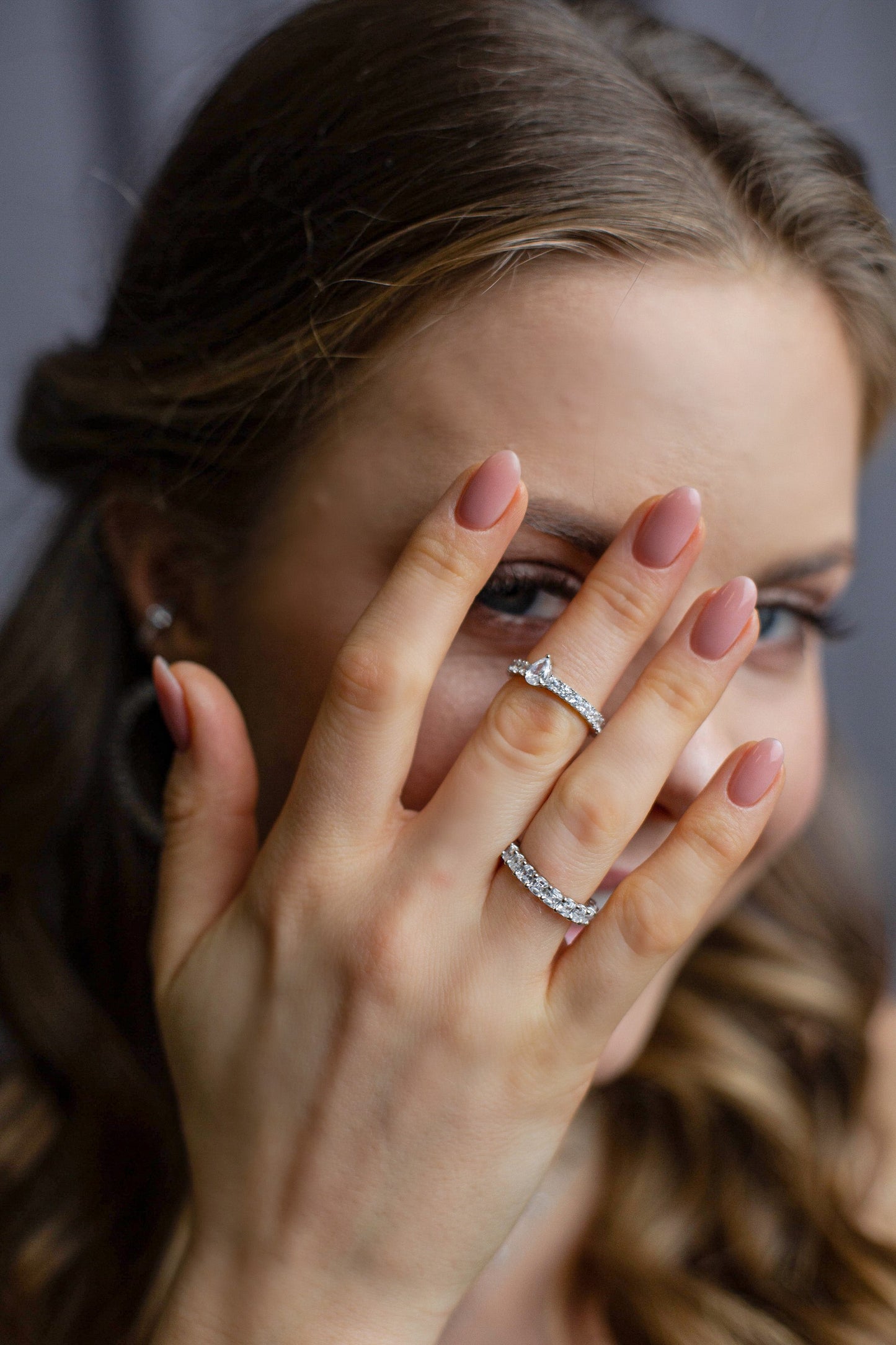 Sparkling Silver Ring
