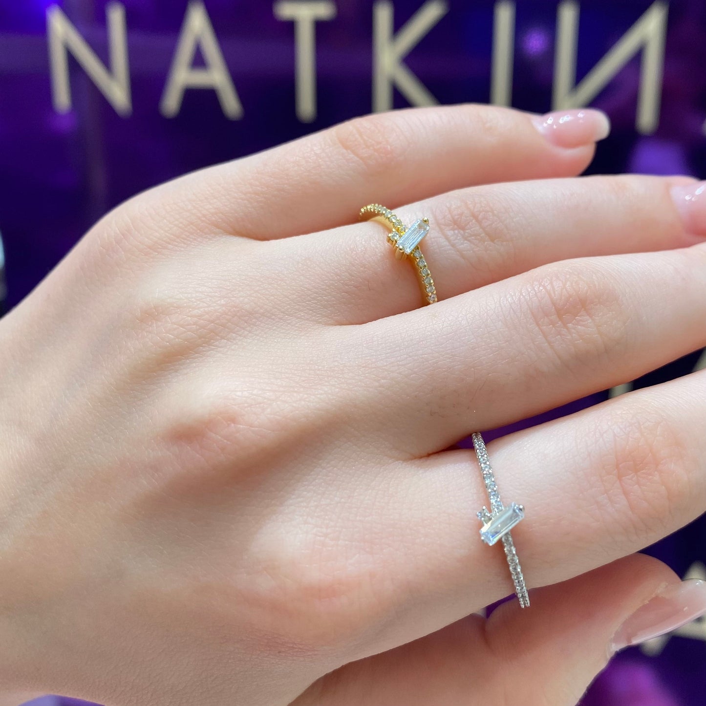 Small Fine Silver Ring