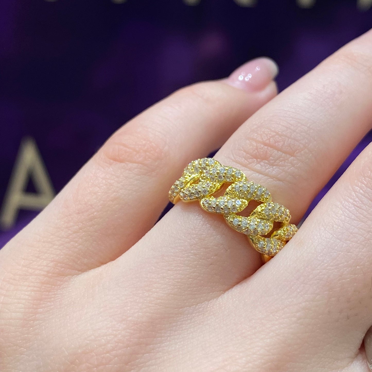 Elegant Fine Silver Ring