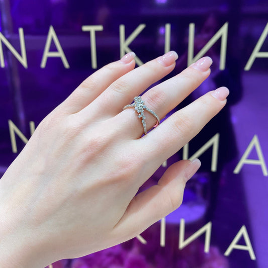 Silver Ring from CHAIN Collection