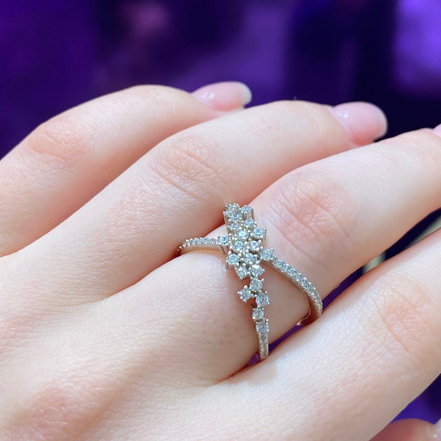 Silver Ring from CHAIN Collection