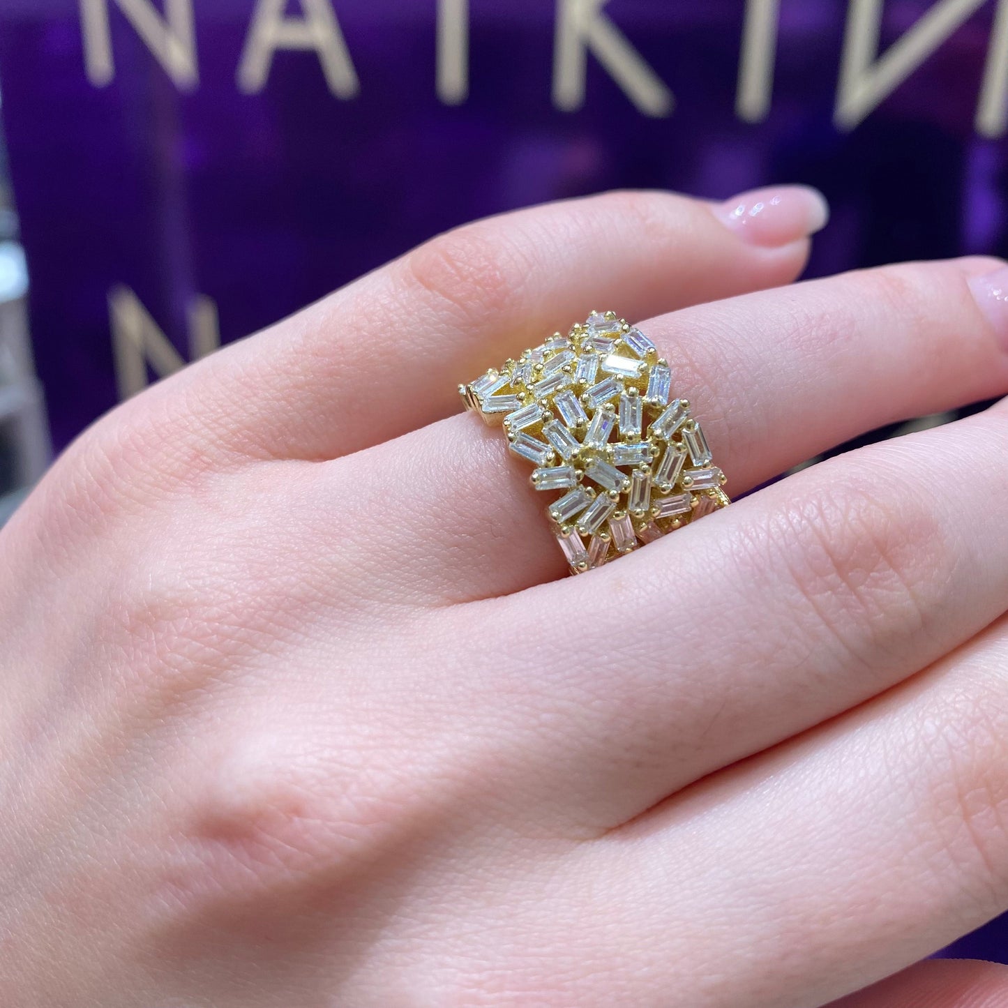 Sunshine Silver Ring