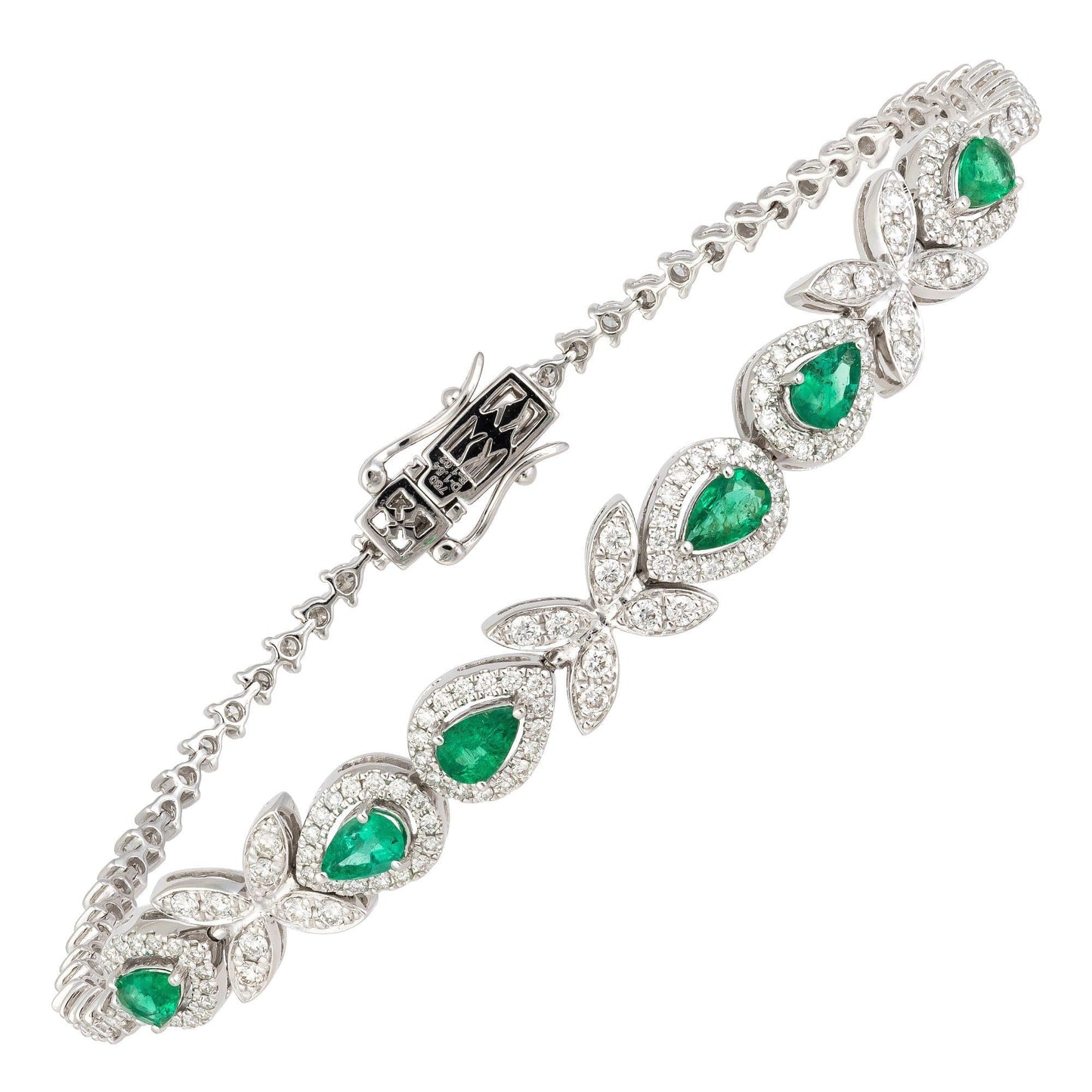 Diamond Tennis BRACELET 18K White Gold
