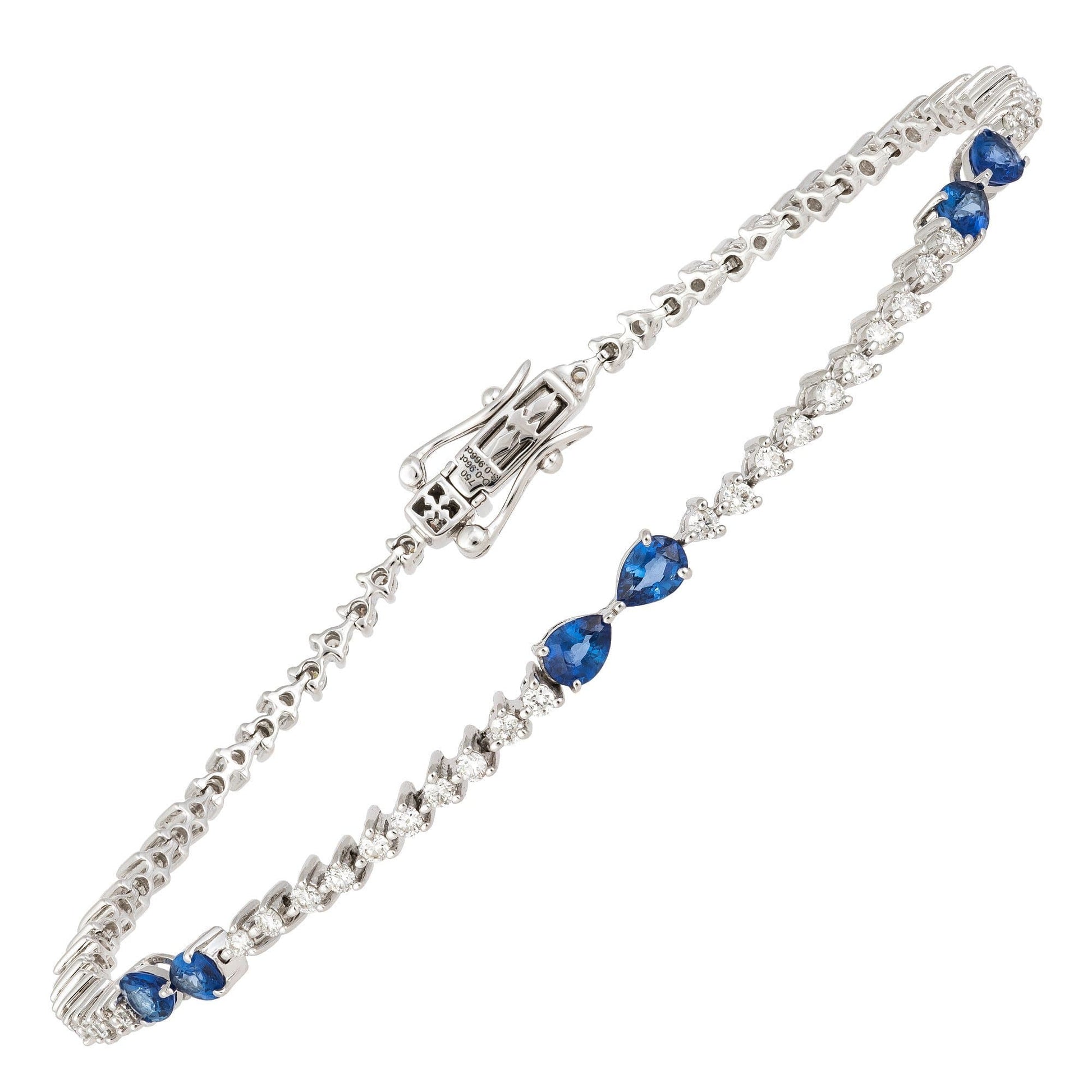 Diamond Tennis  BRACELET 18K White Gold