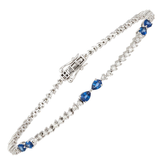 Diamond Tennis  BRACELET 18K White Gold
