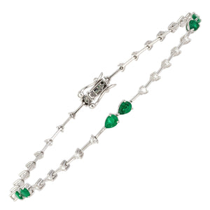Diamond Tennis BRACELET 18K White Gold