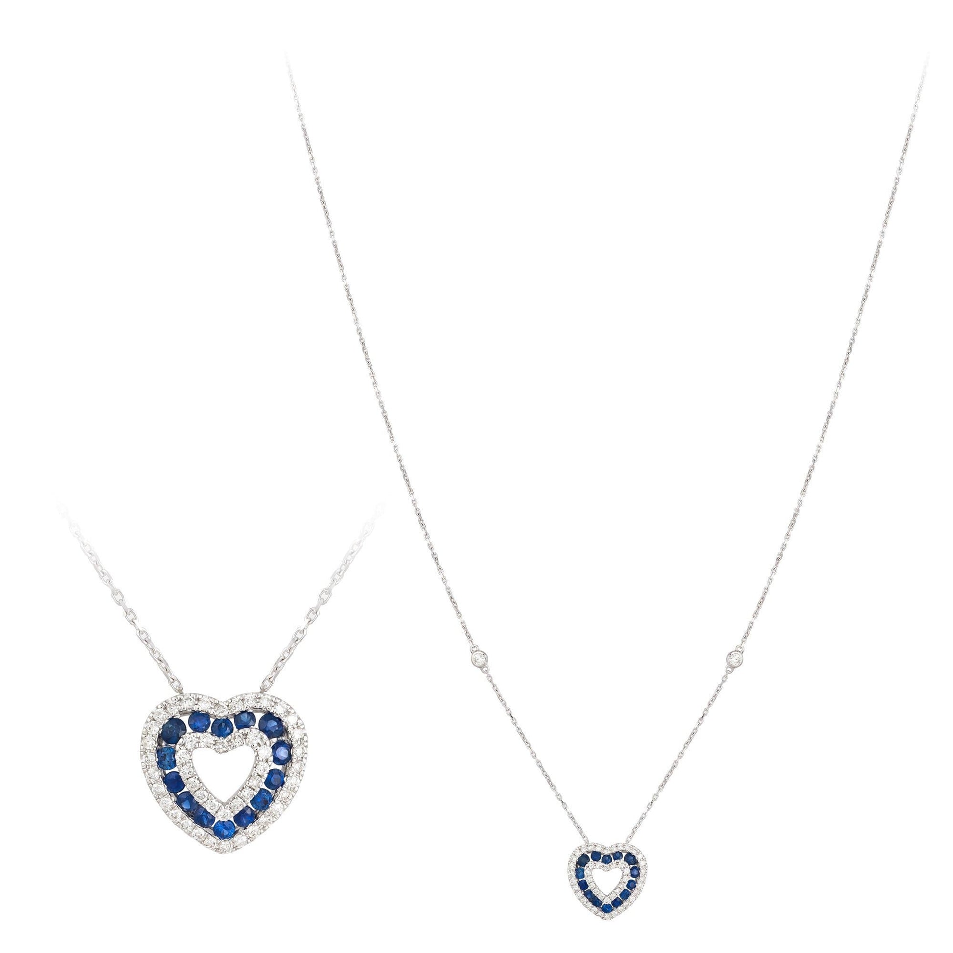 Breathtaking Diamond 18K White Gold Necklace for Her