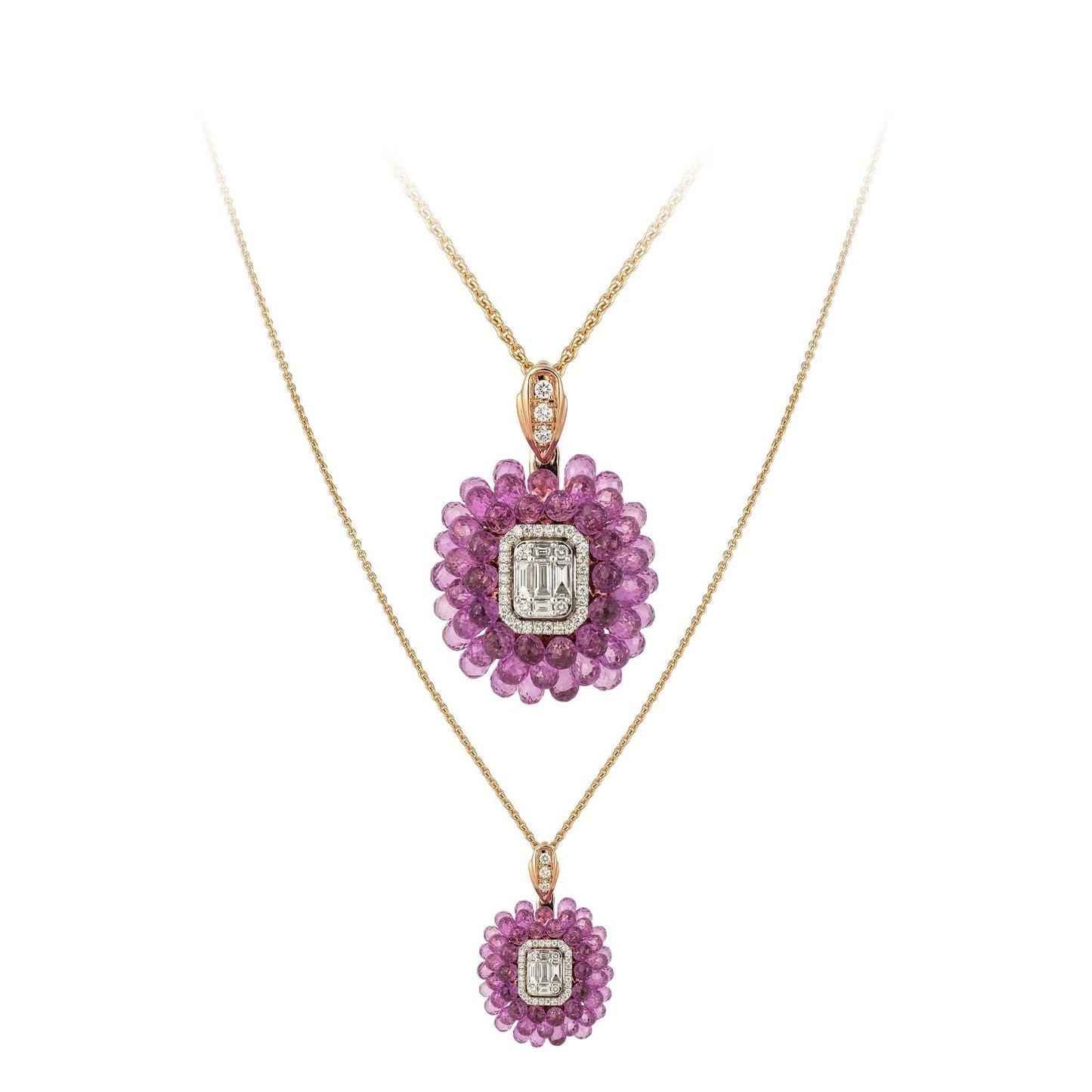 Breathtaking Diamond 18K White Gold Necklace for Her