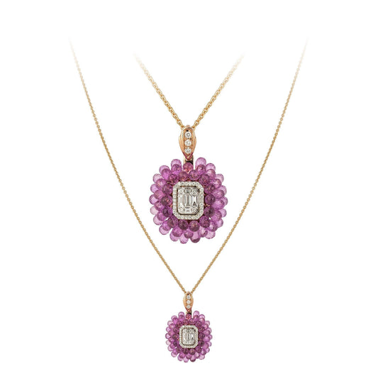 Breathtaking Diamond 18K White Gold Necklace for Her