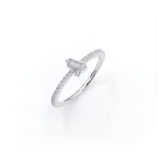 Small Fine Silver Ring