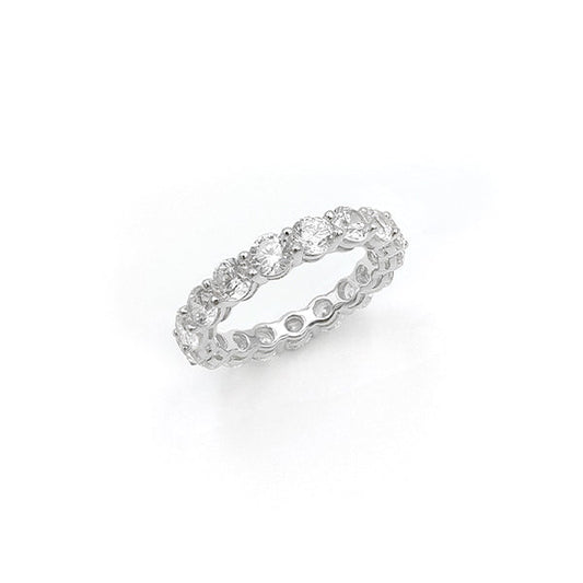 Sparkling Silver Ring