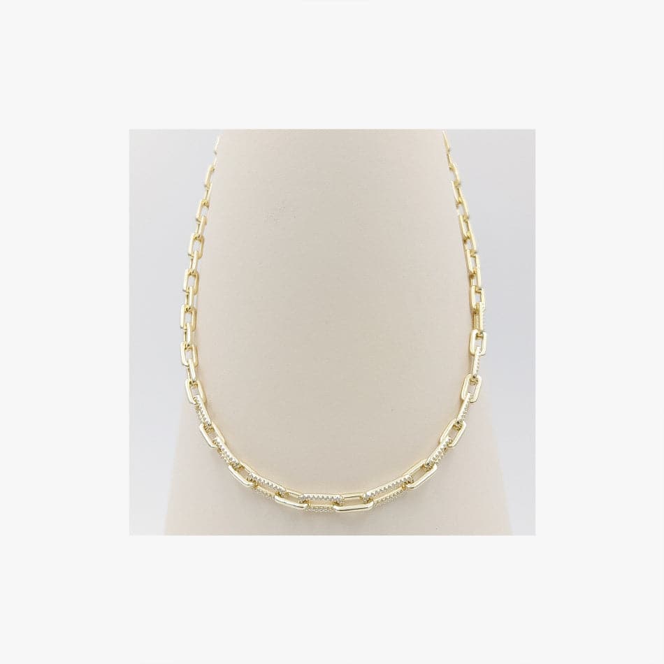 Chain Elegant Silver Necklace