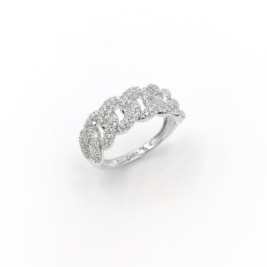Elegant Fine Silver Ring