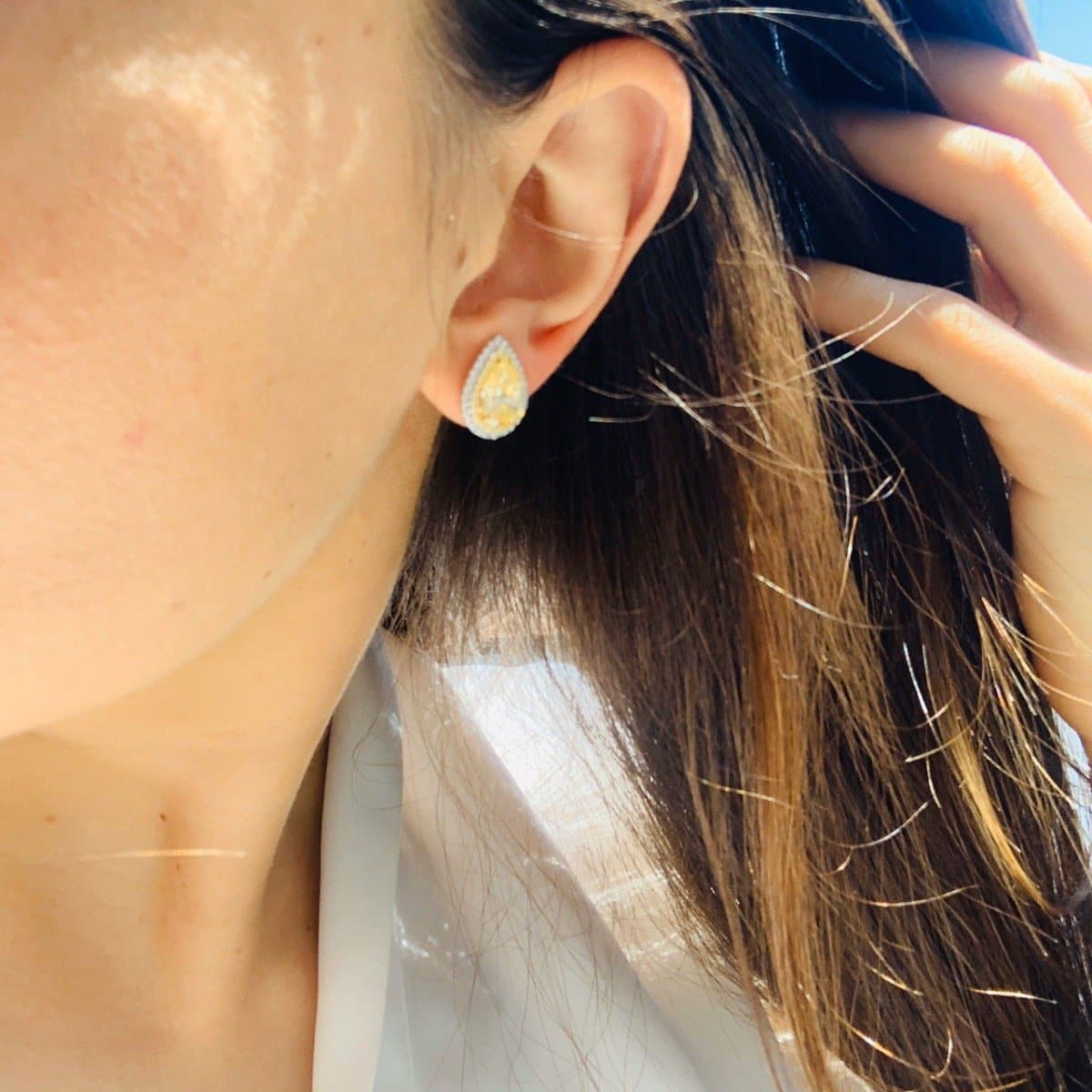 Baby Essenia Pear Shape Earrings - Natkina