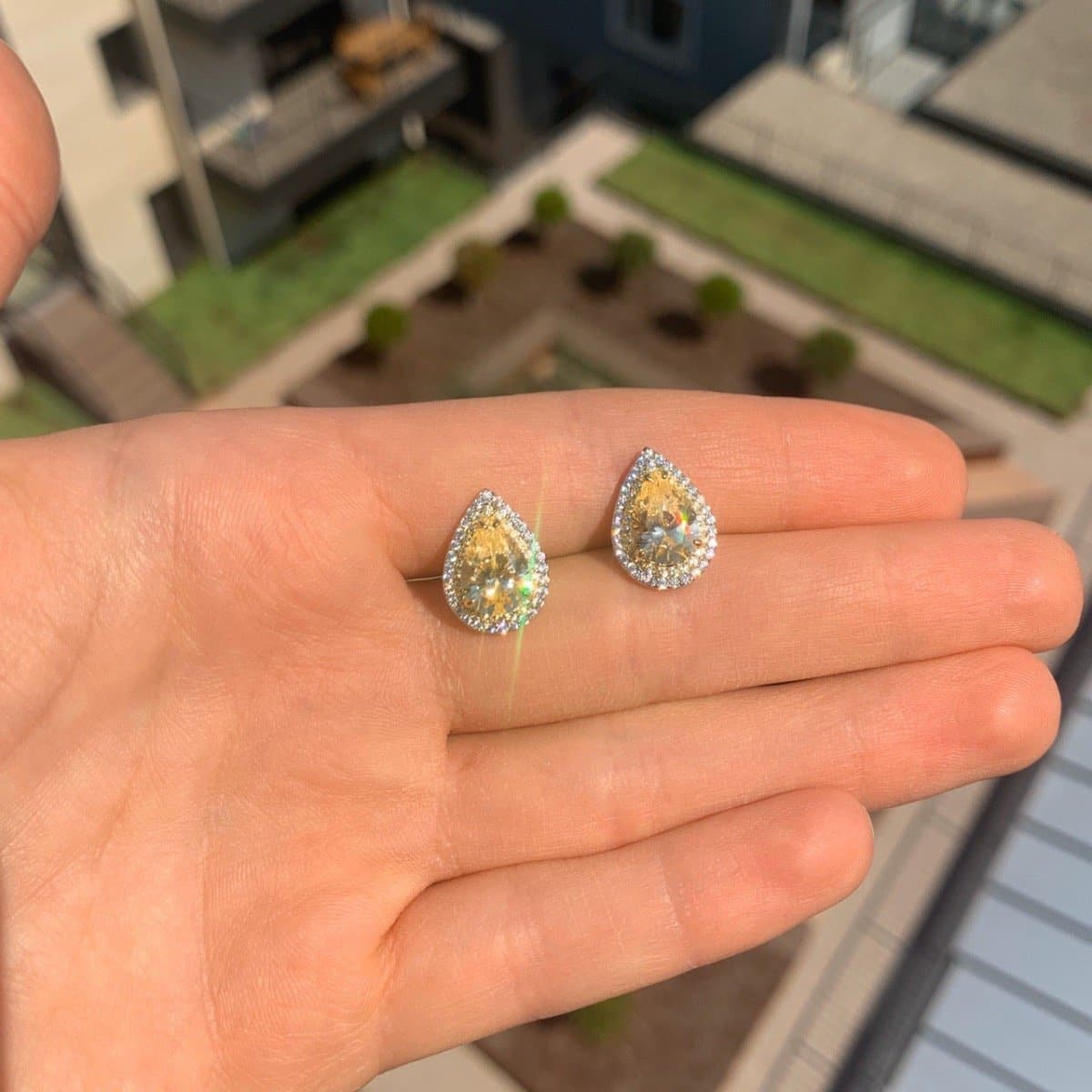 Baby Essenia Pear Shape Earrings - Natkina