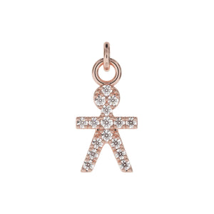 Personalised Silver Pendant Small Boy